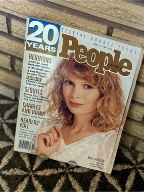 20th Anniversary People Magazine - March 1994 - People Zine Souvenir Memorabilia